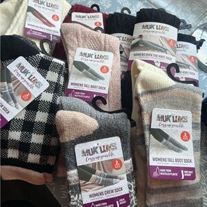 Muk Luks Women's socks 3 sets (6 pairs)